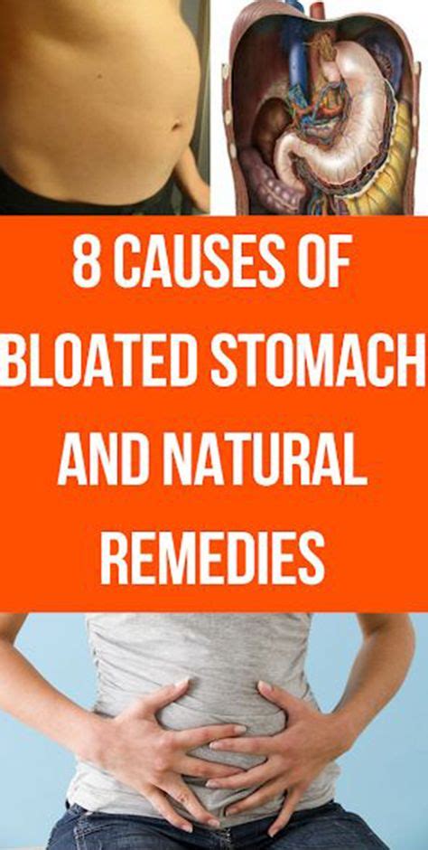 8 Causes Of Bloated Stomach And Natural Remedies