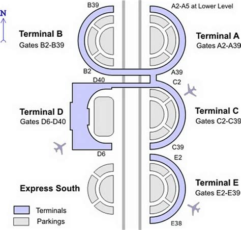 American Airlines Dfw Airport Terminal Map