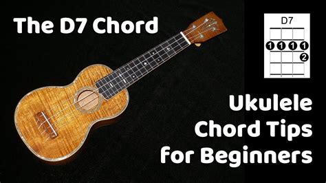 The D7 Chord - Ukulele Chord Tips for Beginners - YouTube