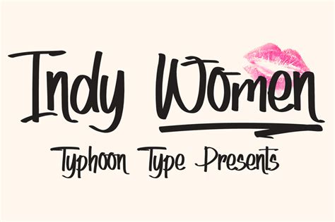 Indy Women Font | dafont.com