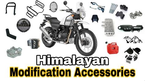 Himalayan Complete Modification Accessories - YouTube