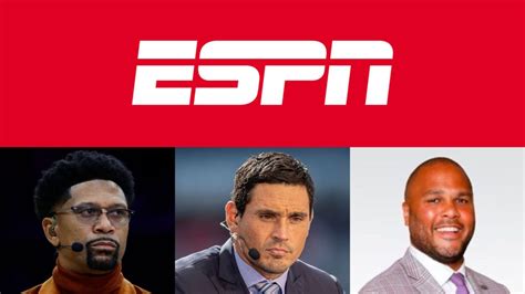 Former ESPN On-Air Talent Jalen Rose, David Pollack, Jordan Cornette ...