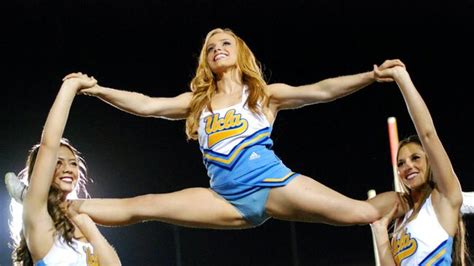 UCLA cheerleader, fall, two, Bruins, Sophie | The Courier-Mail