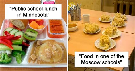 30 Photos Of School Lunches From Around The World That Couldn’t Be More ...