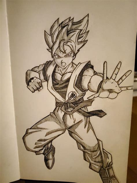 [Fan Art] I drew Goku : r/dbz