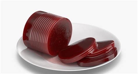 Canned Cranberry Sauce Sliced