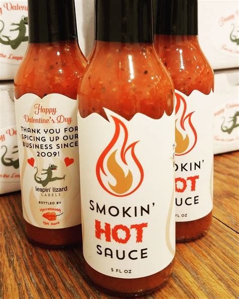 Hot Sauce Labels Design