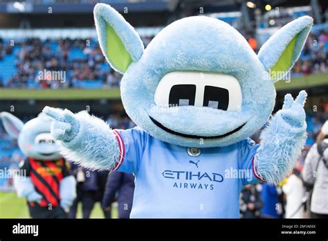 Manchester City mascot Moon Beam during the The FA Women's Super League ...