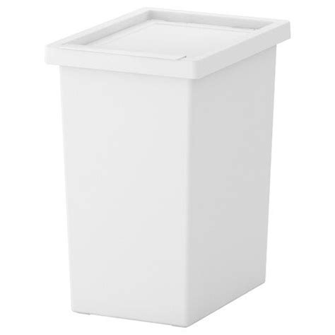 SORTERA Recycling bin with lid - white - IKEA Can Storage, Table Storage, Small Storage ...