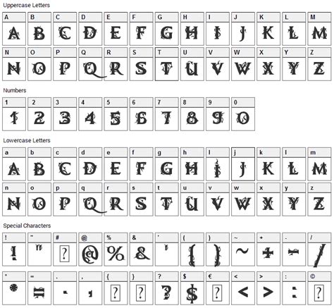 Demonic Tale Font Download - Fonts4Free