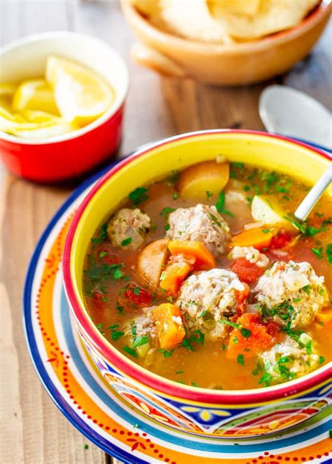 Albondigas Soup - Jo Cooks