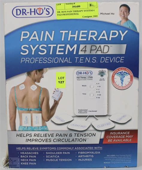 DR. HO'S PAIN THERAPY SYSTEM 4 PAD PROFESSIONAL