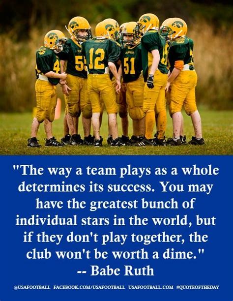 Football Teamwork Quotes And Sayings