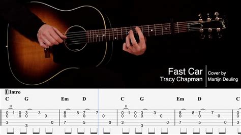 Fast Car Tracy Chapman Guitar Chords