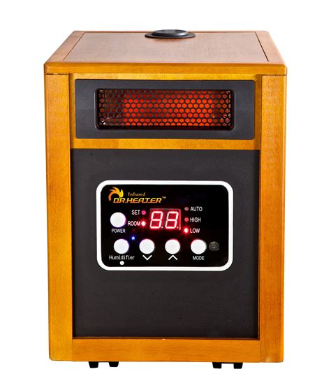 Dr. Infrared Heater DR-968H Portable Space Heater with Humidifier, 1500W