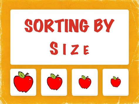 Sorting By Size | Math Games | TinyTap