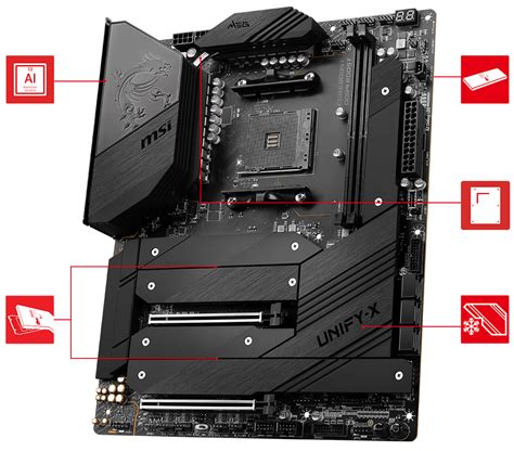 MSI MEG X570S UNIFY-X MAX - 6 x Gen4 M.2, Direct 16+2 Phase 90A SPS, EXTREME OC, 2.5G LAN