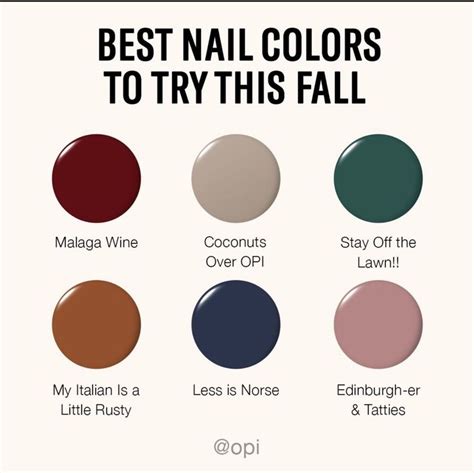 Winter Nail Color Opi, Shellac Nails Fall, Fall Toe Nails, Opi Nail Polish Colors, Opi Gel Nails ...