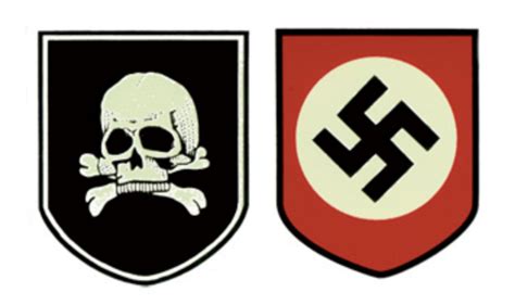 SS Totenkopf German Helmet Decal