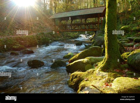 Over the bridge Stock Photo - Alamy