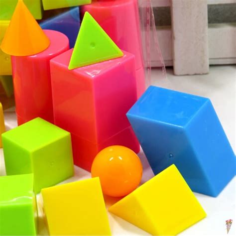 16pcs/set Geometric shapes solids oyuncak montessori toys educational toy materials juguetes ...