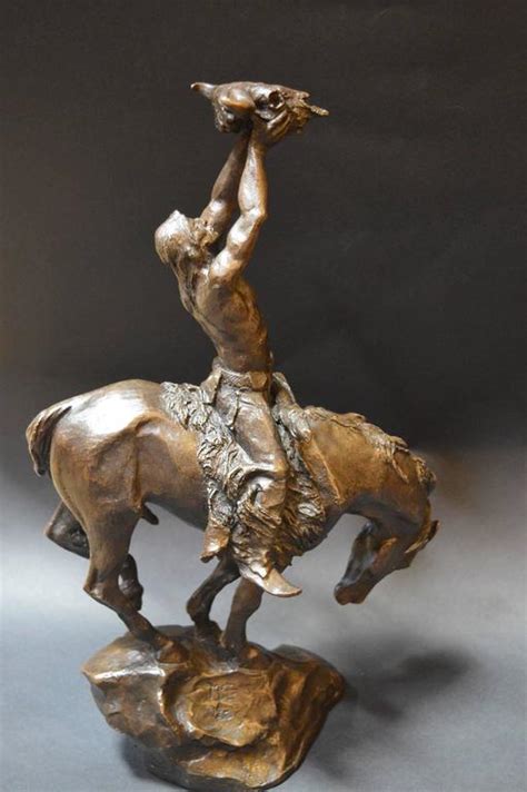 Bronze Native American on a Horse For Sale at 1stDibs | native american ...