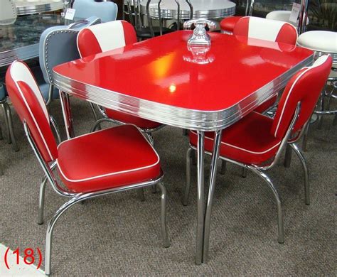 COOL Retro Dinettes | 1950's Style | Canadian Made Chrome Sets | Retro dining table, Retro ...