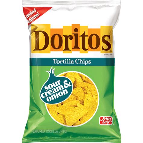 Doritos® Sour Cream & Onion Tortilla Chips 11 oz. Bag | Tortilla | Foodtown