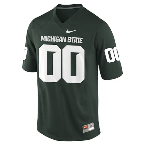 Michigan State Spartans Nike Custom Replica Football Jersey - Green ...