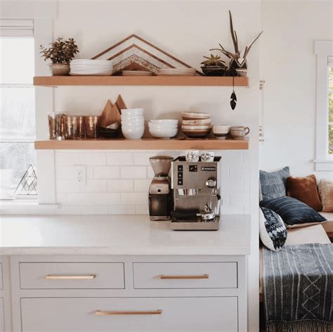 Tips for Kitchen Shelves with Floating Shelf Placement Ideas