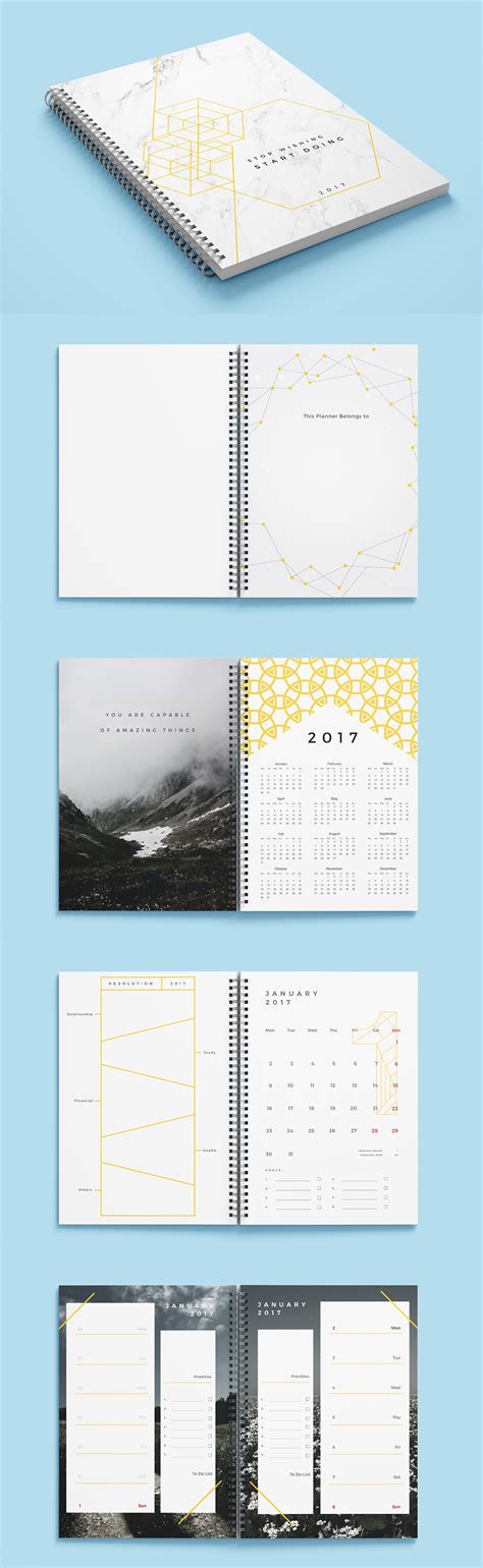 2017 Agenda Design :: Behance