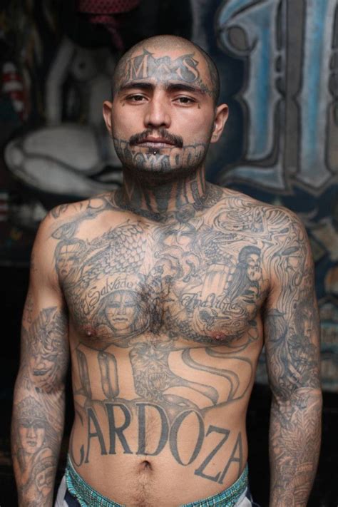 Candid Photos Show Members Of El Salvador’s Brutal MS-13 Gang In Jail ...