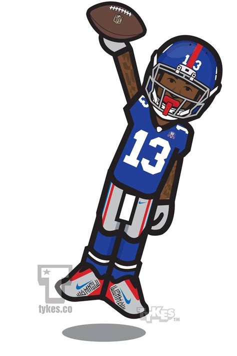 Odell Beckham Jr Catch Drawing at PaintingValley.com | Explore collection of Odell Beckham Jr ...