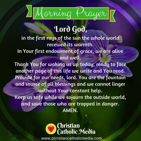 Morning Prayer Catholic Thursday 11-28-2019 – Christian Catholic Media