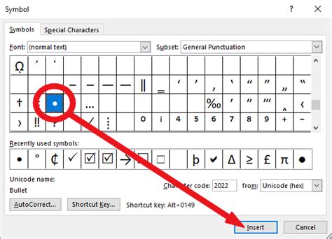 Five ways to insert a bullet point symbol [•] in word (+ shortcuts) - Software Accountant