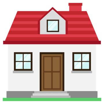 Red House Roof Cartoon Building Vector, Roof, Cartoon, Building PNG and Vector with Transparent ...