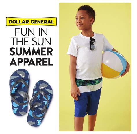 Dollar General Summer Apparel Lookbook Weekly Ads and Circulars from May 5