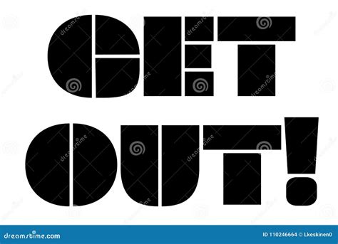 Get Out Stamp Typographic Stamp Stock Vector - Illustration of sack ...