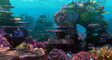 Disney Pixar, Film Disney, Underwater City, Underwater Painting, Coral ...