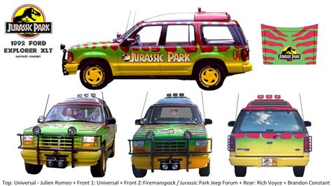 Jurassic Park Ford Explorer | Design Corral