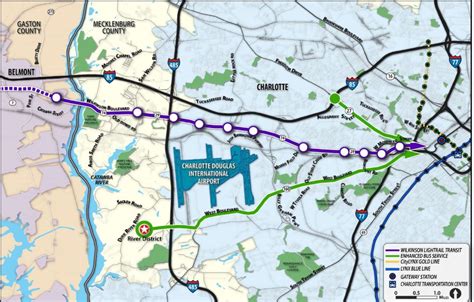 CATS Picks Rail Route From Uptown To Airport — And Gaston County | WFAE ...