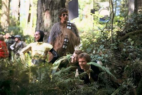 Awesome Behind the Scenes Photos from Star Wars Episode VI | Things Life