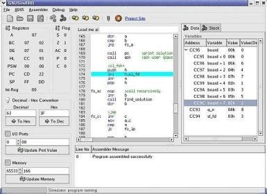 GNU 8085 Simulator Download - Open source assembler for Intel 8085 ...