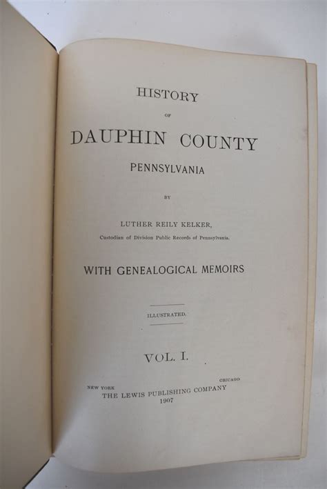 History of Dauphin County, Pennsylvania, with genealogical memoirs 3 ...