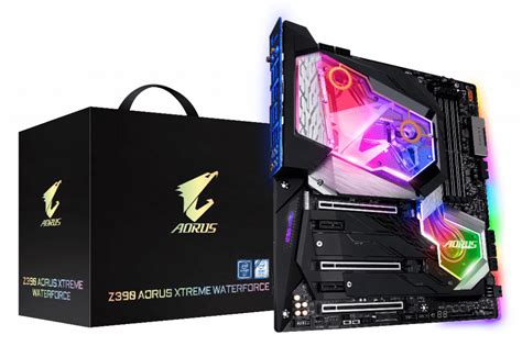 GIGABYTE Z390 AORUS XTREME WATERFORCE Motherboard Makes A Splash - The ...