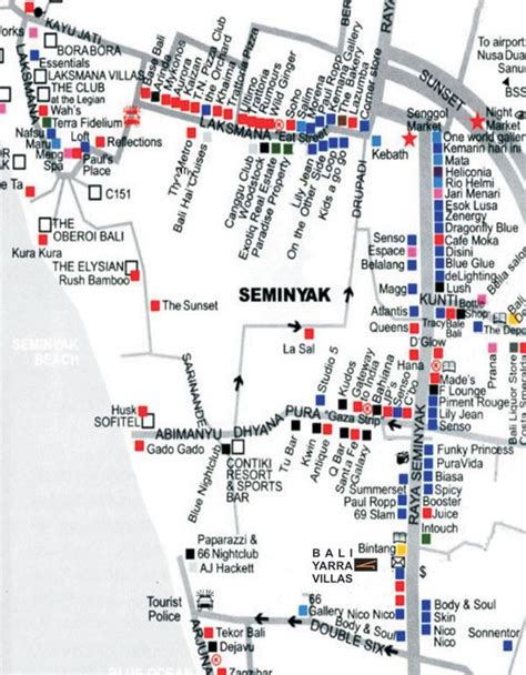 vers le bas blessure Nord bali map kuta legian seminyak Négligence ...