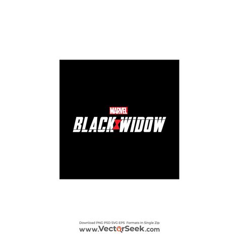 Black Widow with Black Background Logo Vector - (.Ai .PNG .SVG .EPS ...