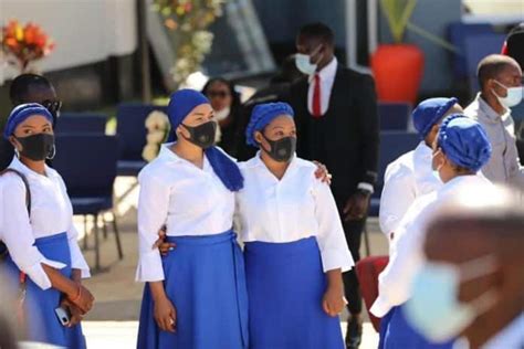 Sad photos from the funeral ceremony of Prophet Bushiri’s daughter ...