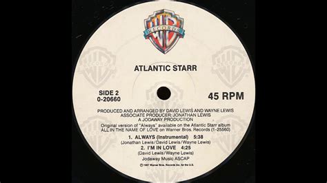 Atlantic Starr - Always [instrumental] - YouTube