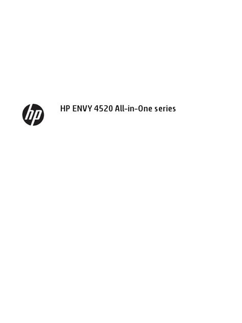 HP Envy 4520 | PDF | Ios | Printer (Computing)